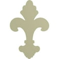thumbnail image 4 of Ekena Millwork 4"W x 6"H x 5/8"P Fleur-de-lis Large Onlay, 4 of 6
