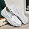 thumbnail image 3 of YOURDIARY Women Nurse Shoes Comfort Moccasins Nursing Lightweight Round Toe Work Breathable June Flat, 3 of 8