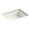 Dune, variant on Verticyl Rectangle Undermount Bathroom Sink - Finish: White