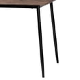 thumbnail image 5 of Baxton Studio Dalair Industrial Dining Table, Dark Brown, 5 of 9