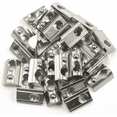 thumbnail image 1 of 30pcs 4040 Series M8 T Spring Nuts Half Round Roll in T-Nuts for T-Slot 6mm Aluminum Extrusion Profile, 1 of 1