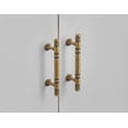 thumbnail image 7 of Goo-Ki Antique Brass Cabinet Handles of 3''(76mm) Hole Center, Zinc Alloy Cabinet Pulls for Drawer,Dresser,Cupboard Wardrobe Cabinet,6 Pack, 7 of 7