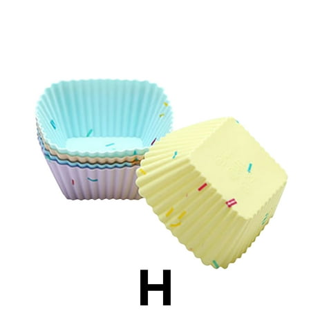 

2023 Summer Savings Clearance! WJSXC Home and Kitchen Gadgets Baking Mould for 20 Pack Silicone Muffin Cup and Small Cake Cup H