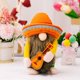 thumbnail image 5 of Carnival Faceless Old Man Party Gnome South Gnome Hawaiian Musical Instrument Playing Decoration, 5 of 8