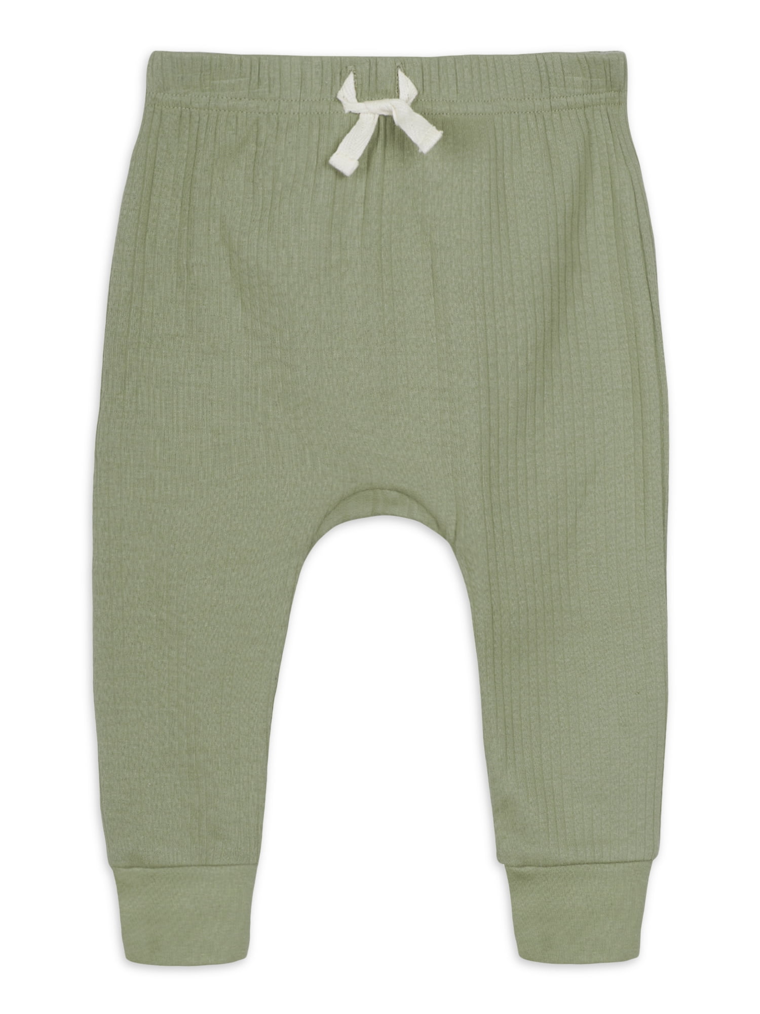 Modern Moments Baby Boys Jogger Pant Green, 1-Pack, Sizes 0-12 Months