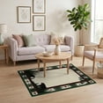 thumbnail image 3 of ODIKA Cabin Cowboy Motif Mens Decorations Reindeer Lone Southwestern Non-Slip Chair-Friendly for Home Office, Gaming Room, Under Desk, 3 of 7