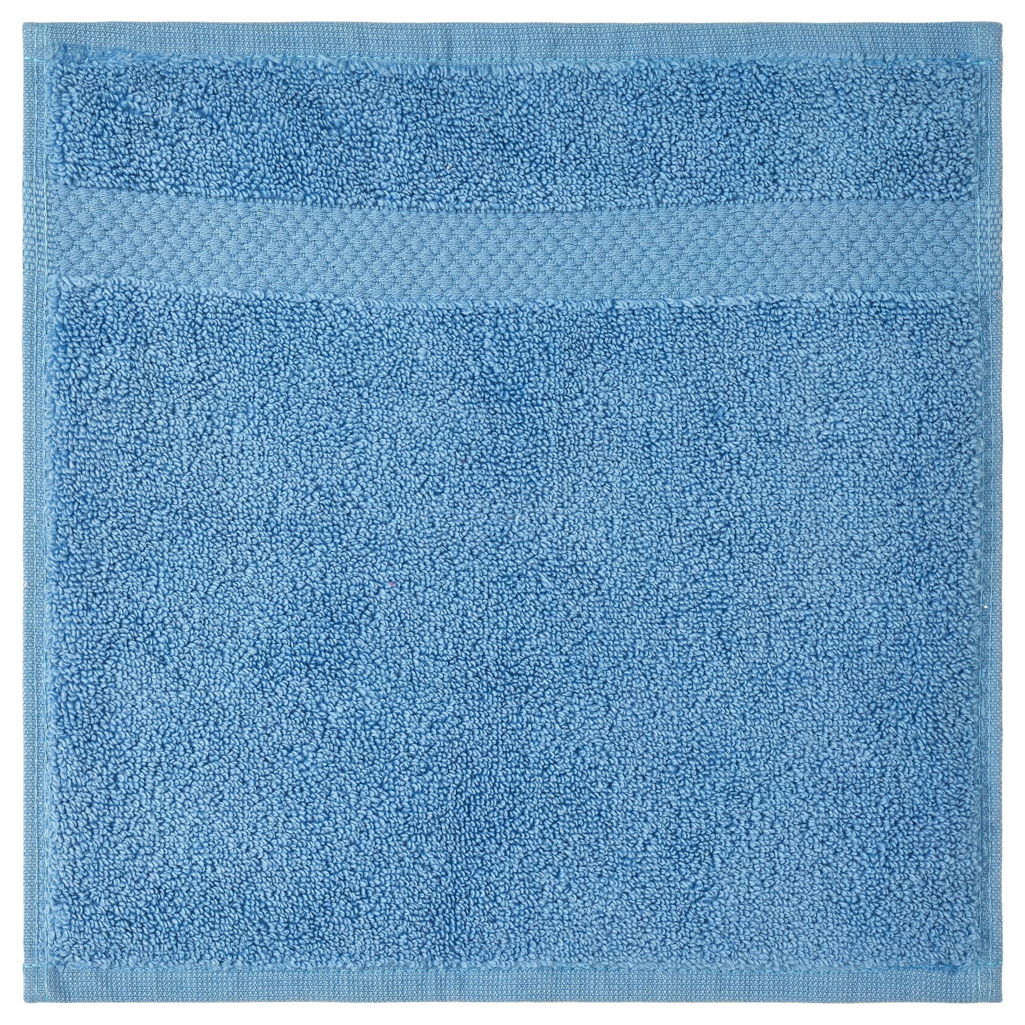 Better Trends Washcloths For Body And Face, 100% Cotton, Soft, Absorbent, Zero Twist Cotton Baby Wash Cloth, Shower, Travel, Dark Blue Small Towel, 12"X12", 12 Pack