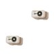 thumbnail image 4 of Cateissary Soporte de almacenamiento de escoba multiusos de ABS Colgador autoadhesivo sin perforaciones Clip de estante de servicio pesado blanco 2piezas, 4 of 6