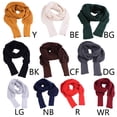 thumbnail image 3 of YUUZONE Women Winter Knitted Blanket Long Shawl Wrap with Sleeves Solid Color Crochet Sweater Scarf Multi-Use Poncho Cape Neck Warmer, 3 of 19