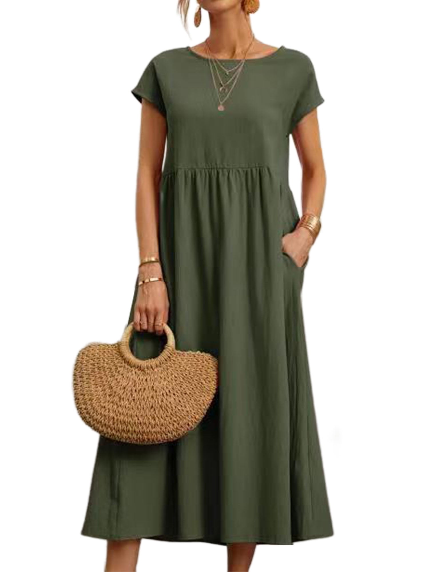 casual maxi gown