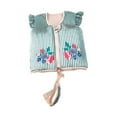 thumbnail image 3 of Vsenkes Kids Swim Vest Boys Girls Swim Jacket for Beach Playing Green Stripes, 3 of 9