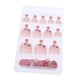 thumbnail image 4 of 24 unids/pack uñas postizas puntas para uñas diseño de arte de uñas decoraciones de uñas francesas 4065 Colcomx  Etiqueta engomada del dedo del pie del dedo del pie, 4 of 6