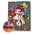 thumbnail image 4 of YM1 (Princesa - B1416) Lleno diamantes Serie Disney Sirena Ariel Princesa Serie dibujos animados Diamante Resina 30 * 40 CM, 4 of 8