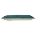 thumbnail image 3 of Ox Bay Wilma 14" x 36" Emerald Green Stitch Bordered Cotton Adult Decorative Throw Pillow, 3 of 10