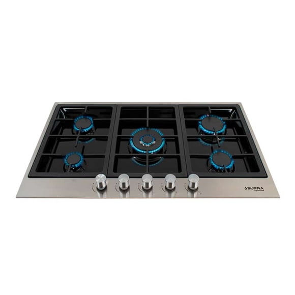 Parrilla De Gas Sportiva 87 5 Quemadores Supra Signature Negro