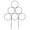 Black, variant on Homerr Plant Support Stand Indoor Plant Trellis Indoor Plant Support Stand - High Stability, Adjustable