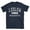 Black, variant on Ludlow Massachusetts Classic Established Men's Cotton T-Shirt