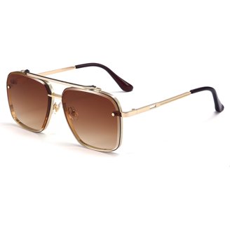 3 Pack Aviator Sunglasses UV Protection Color Lens Metal  display picture 3