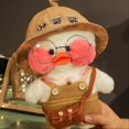 thumbnail image 1 of Peluche de pato blanco, juguete de peluche suave para niñas, juguete de peluche abrazable para hacer tú mismo con lindo sombrero y disfraz, los mejores regalos para Navidad. (12 pulgadas), 1 of 4