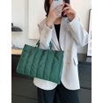 thumbnail image 4 of Kukuzhu Quilted Shoulder Tote Shoulder Bag Women Padding Cotton Down Hobo Bag Large Fashion Shopping Bags, 4 of 6