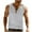 White, variant on DxhmoneyHX Mens Tank Tops Wicking Muscle Blouse Summer V Neck Sleeveless Half Button Shirts Loose Gym Workout Athletic Tees