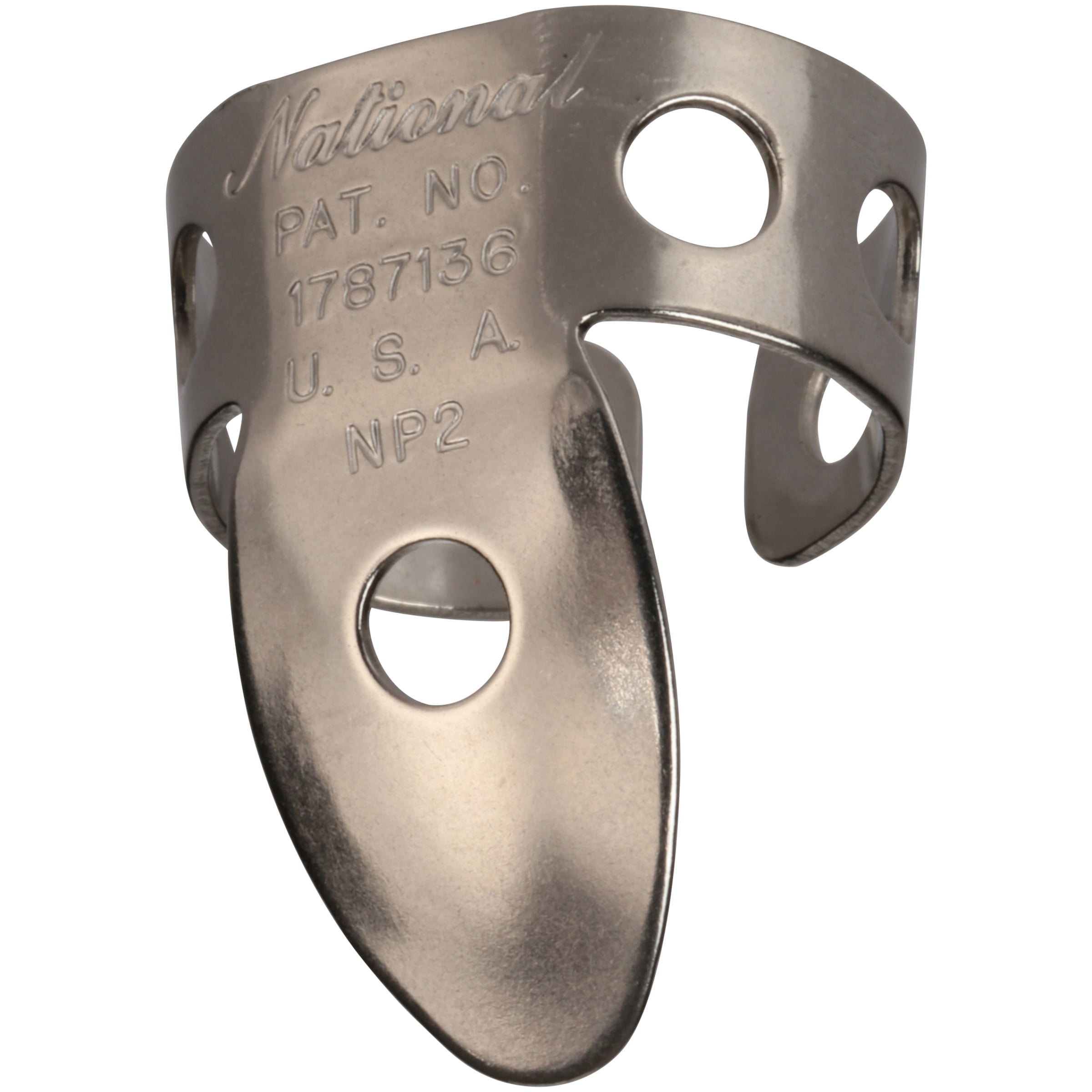 National® NP2 Nickel Silver Metal Finger Pick 4 ct Pack