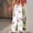 White3, variant on Womens Floral Jumpsuits Sleeveless Spaghetti Strap Boho Wide Leg Pant One Piece Jumpsuits Baggy Overalls Crew Neck Going Out Date Night Womens Rompers For Summer XL