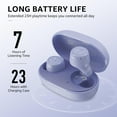 thumbnail image 6 of TOZO E1 Wireless Bluetooth Earbuds, Lightweight Bluetooth In-Ear Headphones, 30H Play, Stereo Bass, Crystal-Clear Calls, 32 Custom EQ via App, Waterproof Earbuds, 6 of 7