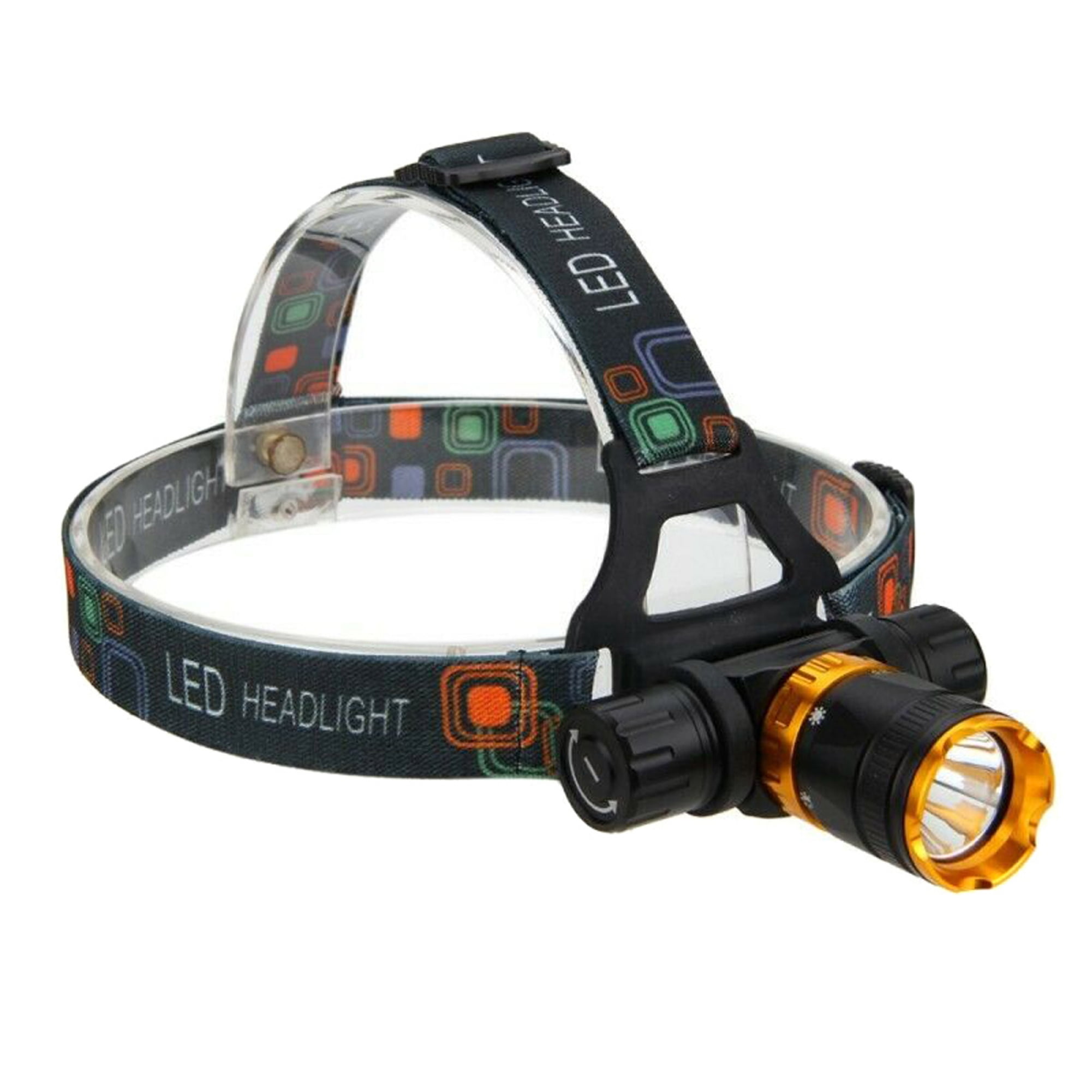 Hhdxre Underwater LED Diving Headlamp Scuba Waterproof Switch