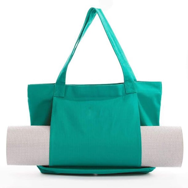 Bolsa de almacenamiento de lona para esterilla de yoga y pilates.