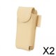 thumbnail image 1 of Clip para gafas de sol para coche 2x shamjiam de cuero PU, 1 of 8