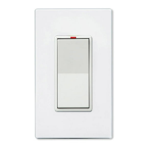 PCS SimpleWorx Wall Switch Transceiver Relay, 15A, White (WSXR-15-W)