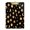 Gold, variant on Sun Moon and Stars 12.5x9in Clipboard, Durable Acrylic with Metal Clip and Wall Hook for Office or Classroom