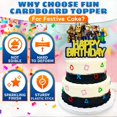 thumbnail image 3 of Fiesta de cumpleaños del videojuego Cake Topper Decorations V TOWER, 3 of 9
