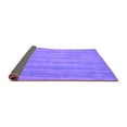 thumbnail image 2 of Ahgly Company Indoor Square Abstract Purple Contemporary Area Rugs, 3' Square, 2 of 4