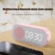 thumbnail image 5 of Reloj de superficie de espejo con altavoz multifuncional compatible con Bluetooth (rosa) Sywqhk Libre de BPA, 5 of 7