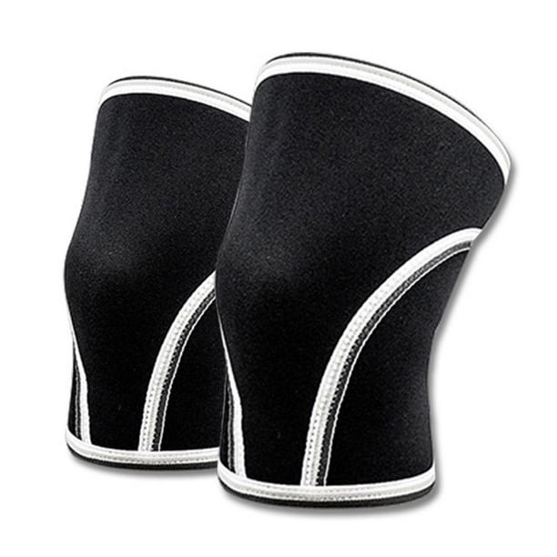 Rodillera L Protector Acolchado Neopreno Brace para Deporte Outdoor ( ) Blanco 1ud