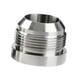 thumbnail image 2 of Adaptador de manguera con conector macho para soldar, conector para soldar para manguera de gasóleo y aire AN20, 2 of 9