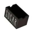 thumbnail image 4 of Porta sobres de azúcar, organizador de sobres de condimentos para café, almacenamiento rústico de bolsas de azúcar Negro, 4 of 9