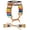 Coloful, variant on Wearlizer Boho Stone Bracelet Compatible with Versa 4 Band/Versa 3/Sense 2/Sense Band for Women, Stylish Adjustable Handmade Solo Loop Chakra Energy Colorful Natural Stone Rope Braided Watch Strap