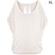 thumbnail image 1 of Camiseta con hombros descubiertos para mujer, blusa informal de algodón de manga corta, blanco, XL Methold AP001290-10, 1 of 7