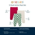 thumbnail image 7 of Onesies Brand Baby Neutral 3-Pack Pant Set Sizes (Newborn-24 Months), 7 of 7