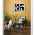 thumbnail image 7 of Kate and Laurel Sylvie Distorted Shapes of Black and Tan Framed Canvas Wall Art by The Creative Bunch Studio, 28x38 Natural, Contemporary Abstract Bold Art for Wall, 7 of 7