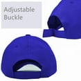 thumbnail image 3 of Glory Max Plain Solid Baseball Cap Sun Visor Adjustable Ball Hat Roy Blue, 3 of 5