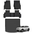 thumbnail image 1 of All Weather Floor Mats Cargo Mat Fit for Jeep Grand Cherokee(Include 4xe Not WK or L) 2022-2025 5 Seat Only TPE Rubber Liners All Season Guard Odorless Anti-Slip Floor Mats Cargo Liner, 1 of 1
