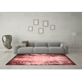 thumbnail image 3 of Ahgly Company Indoor Round Persian Red Bohemian Area Rugs, 4' Round, 3 of 4