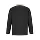 thumbnail image 5 of pstuiky camisas de manga larga para hombre, Camisa deportiva de manga larga con cuello vuelto y botones para hombre camisetas de hombre xl, 5 of 6
