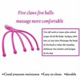 thumbnail image 4 of Head Massager Scalp Stress Relax, Soft Resin Finger Gripper Claw, 4 of 7