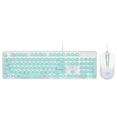thumbnail image 1 of N518 Girls Wired Keyboard Mouse Kit Mujeres Oficina Hogar Steampunk Vintage Gaming Keypad Mouse Set seitruly EL0781-03B, 1 of 2