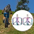 thumbnail image 4 of 1 pedales de , pedales de aleación de aluminio para 3 shamjiam pedales de bicicleta de montaña, 4 of 9